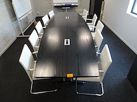 2-delige vergadertafel + 10x stoel walter knoll - afbeelding 1 van  7