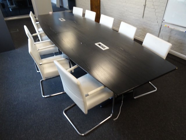 2-delige vergadertafel + 10x stoel walter knoll - afbeelding 2 van  7