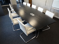 2-delige vergadertafel + 10x stoel walter knoll - afbeelding 2 van  7