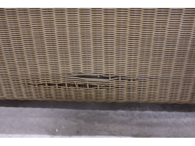 2-delige wicker 3-zit manutti - afbeelding 2 van  4