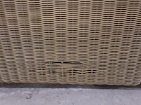 2-delige wicker 3-zit manutti - afbeelding 3 van  4