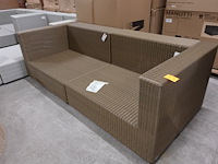 2-delige wicker 3-zit manutti - afbeelding 2 van  3