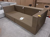 2-delige wicker 3-zit manutti - afbeelding 2 van  3