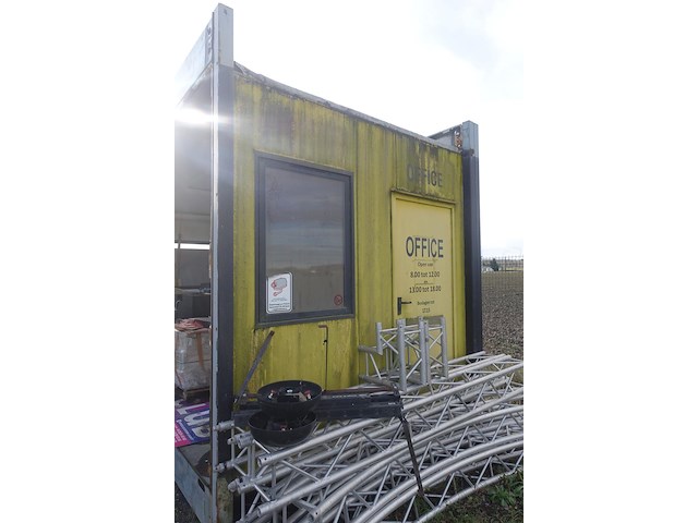 2-delige wooncontainer/bureel unit - afbeelding 4 van  13