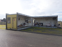 2-delige wooncontainer/bureel unit