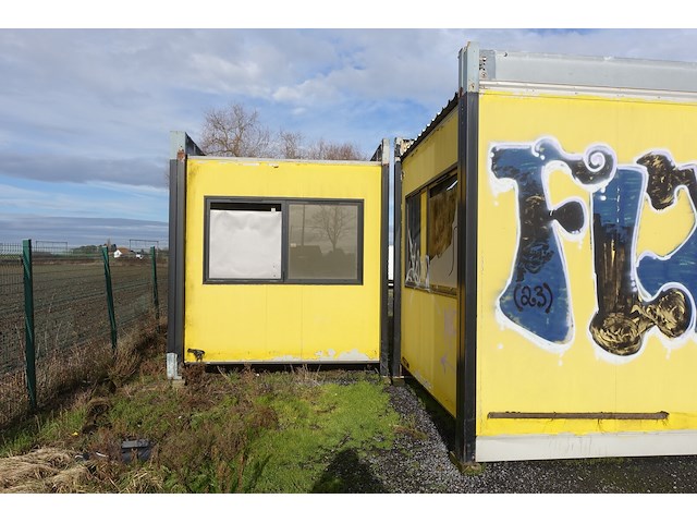 2-delige wooncontainer/bureel unit - afbeelding 9 van  13