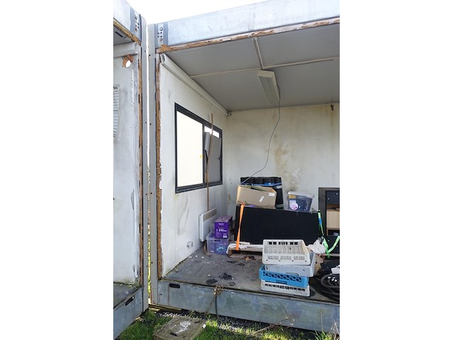 2-delige wooncontainer/bureel unit - afbeelding 13 van  13