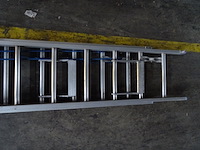 2-deligre alu ladder solide - afbeelding 3 van  6