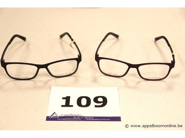 2 design brilmonturen esprit - afbeelding 1 van  3