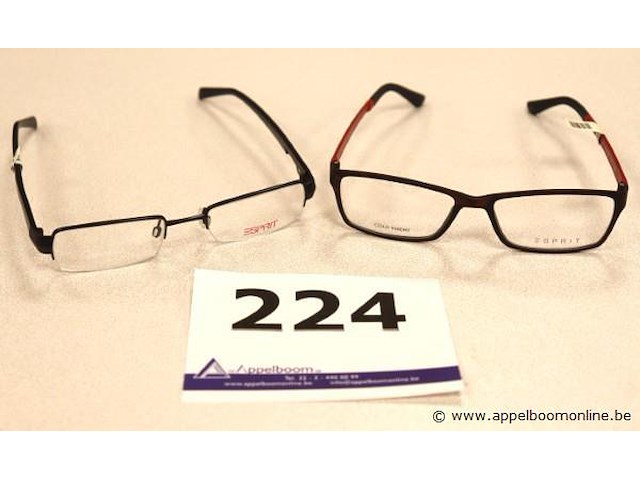 2 design brilmonturen esprit - afbeelding 1 van  3