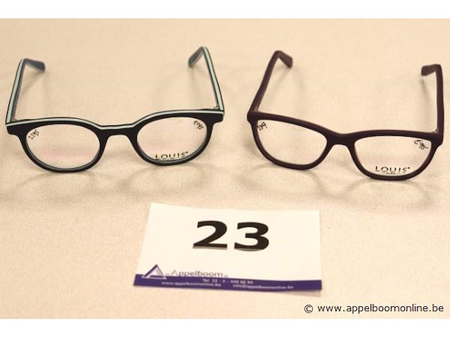 2 design brilmonturen louis - afbeelding 1 van  3
