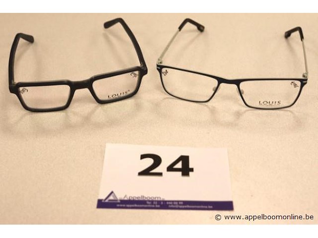 2 design brilmonturen louis - afbeelding 1 van  3
