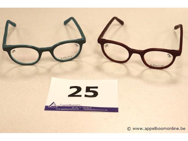 2 design brilmonturen louis - afbeelding 1 van  3