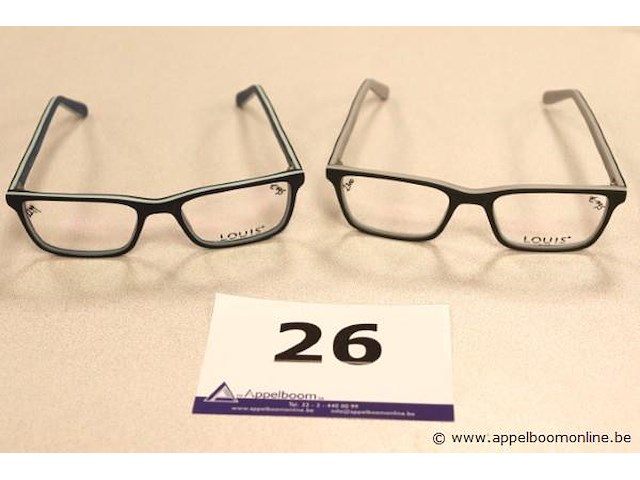 2 design brilmonturen louis - afbeelding 1 van  3
