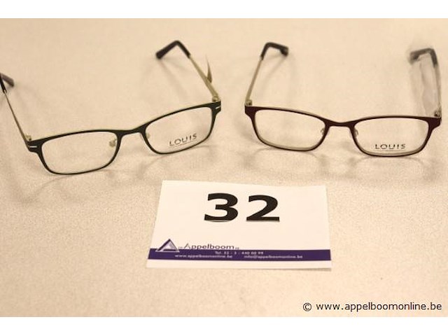 2 design brilmonturen louis - afbeelding 1 van  3