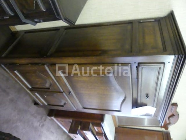 2-deurs 1-ladekast van massief eikenhout - afbeelding 3 van  3