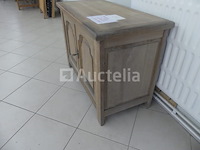 2-deurs basisunit van massief eikenhout - afbeelding 4 van  4