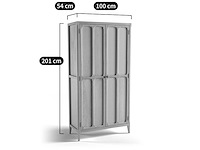 2-deurs kledingkast - afbeelding 9 van  10