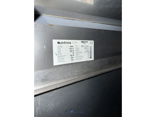 2 deurs koelwerkbank infrico - afbeelding 6 van  6