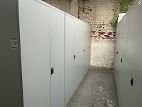 2-deurs metalen archiefkast (4x) - afbeelding 2 van  3