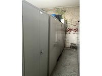 2-deurs metalen archiefkast (5x) - afbeelding 4 van  4