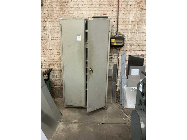 2-deurs metalen archiefkast - afbeelding 2 van  5