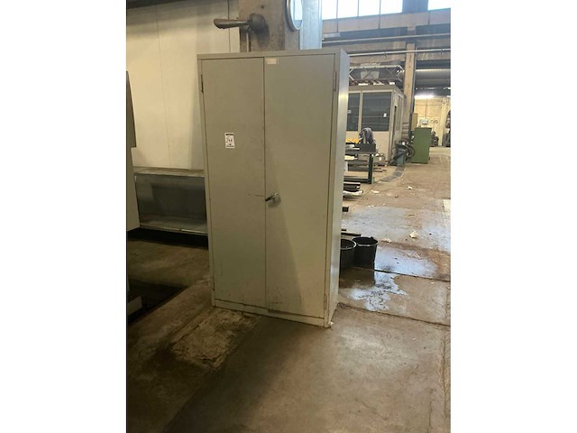 2-deurs metalen archiefkast - afbeelding 2 van  4