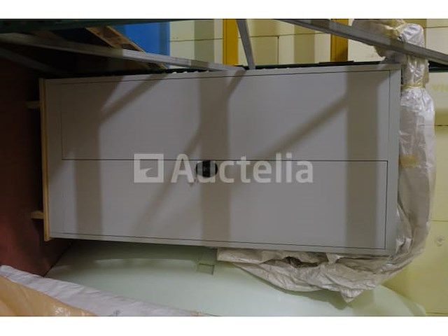 2-deurs metalen kast - afbeelding 1 van  5