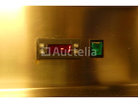 2-deurs roestvrijstalen koelkast merk en model onleesbaar - afbeelding 6 van  8