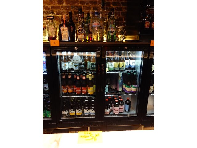 2-deurs vitrinekoelkast - afbeelding 1 van  3