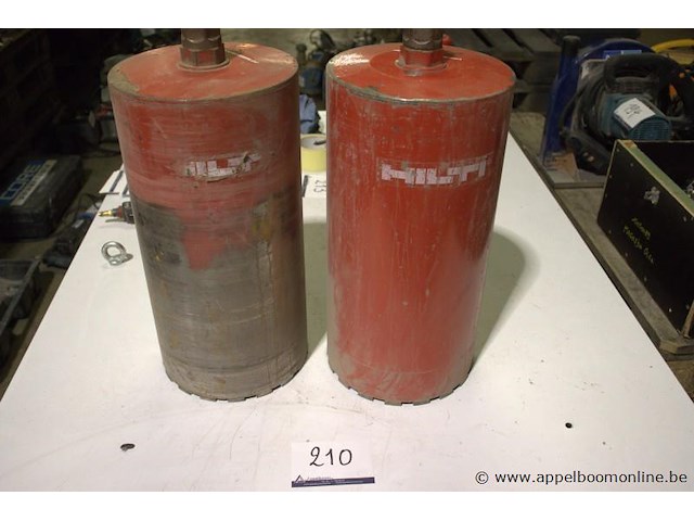2 diamandboren hilti dia 220 en 225 - afbeelding 1 van  3
