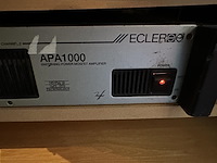 2 div amplifiers wo ecler apa1000 en aparte - afbeelding 2 van  4