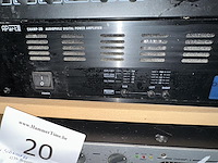 2 div amplifiers wo ecler apa1000 en aparte - afbeelding 3 van  4