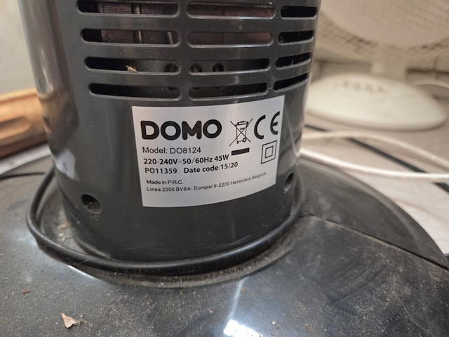 2 div ventilatoren domo do 8124 en dc - afbeelding 4 van  5