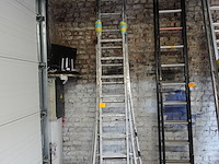 2 diverse alu ladders - afbeelding 1 van  2