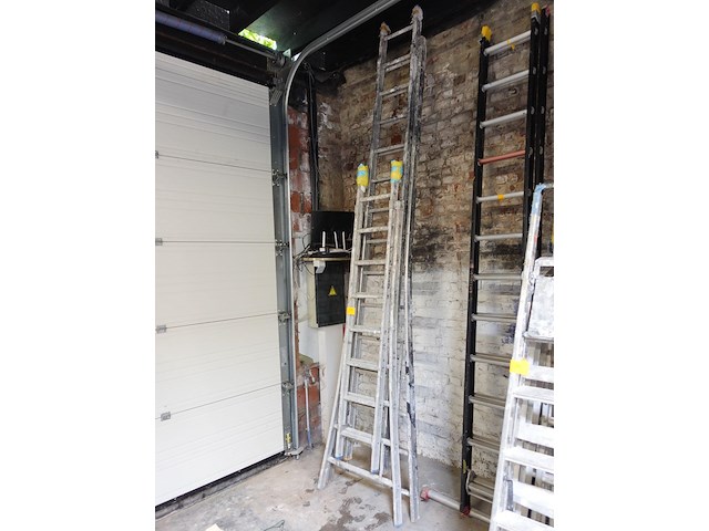 2 diverse alu ladders - afbeelding 2 van  2