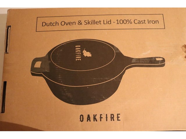 2 diverse braadpannen oakfire - afbeelding 8 van  8