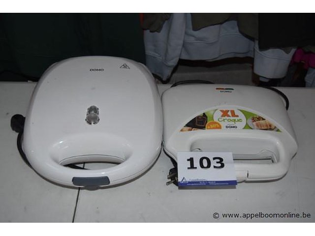 2 diverse croque machines - afbeelding 1 van  2