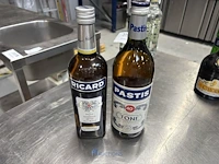 2 diverse flessen pastis