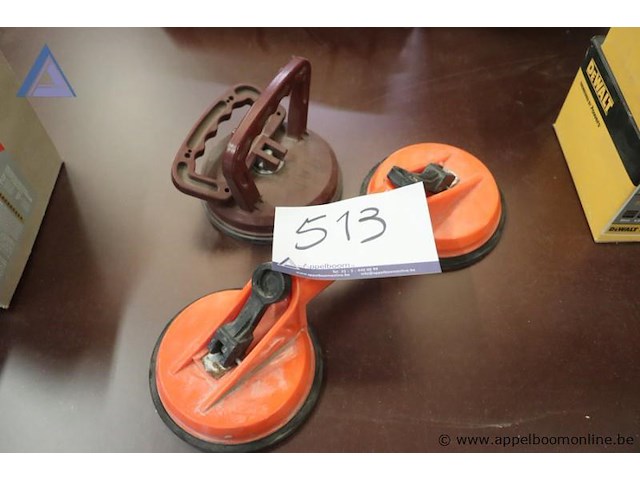 2 diverse glasdragers - afbeelding 1 van  1