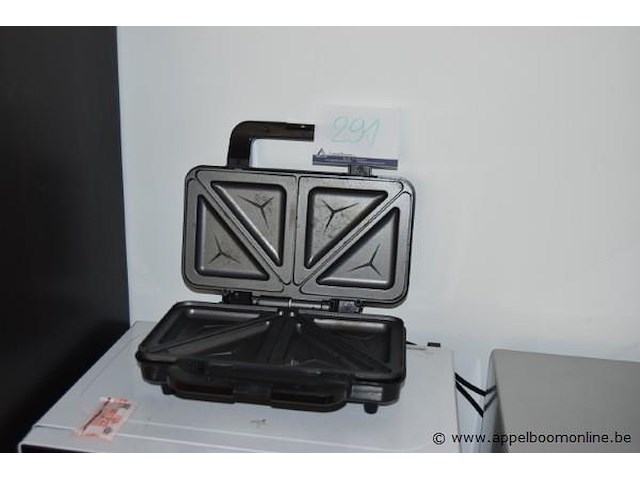 2 diverse keukenapparaten, wo. broodrooster en sandwichmaker, werking niet gekend - afbeelding 1 van  2