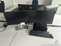 2 diverse monitoren wo. iiyama / hp