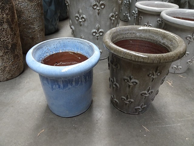 2 diverse vorstvrije vazen - afbeelding 2 van  3