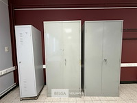 2 dossierkasten + locker - afbeelding 1 van  5