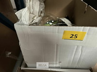 2 dozen divers glazen vazen vuilbakjes - afbeelding 4 van  6