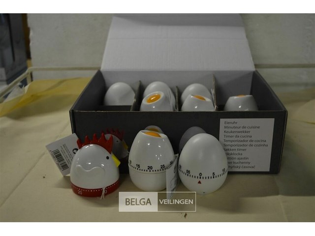 2 dozen eierkoker wekkertjes - afbeelding 1 van  3