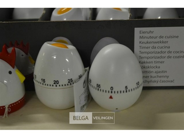 2 dozen eierkoker wekkertjes - afbeelding 2 van  3