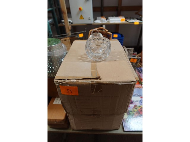 2 dozen glazen theelichthouders (2 x 12 stuks) - afbeelding 3 van  3