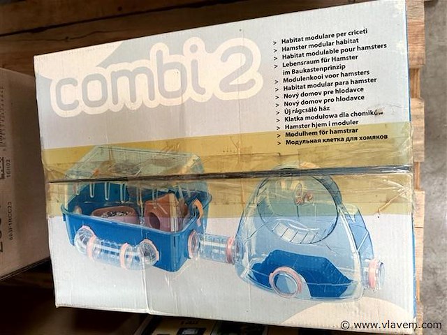 2 dozen, inh. partij div. huisdieren toebehoren, 1 hamsterkooitje - afbeelding 3 van  5