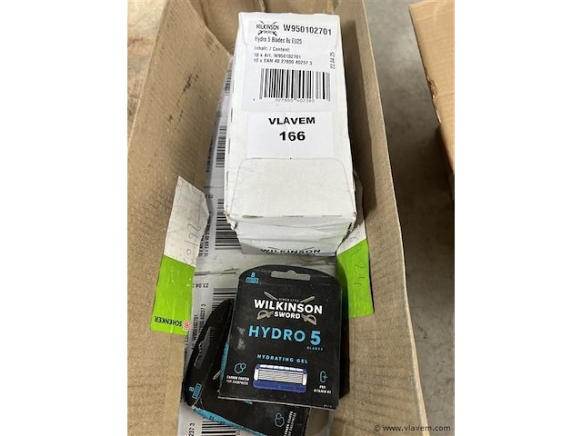 2 dozen, inh. partij scheermesjes - afbeelding 1 van  3